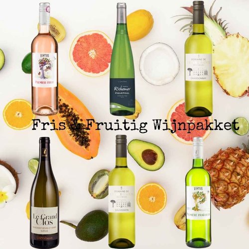 Fris & Fruitig - Wijnpakket