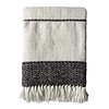 Berber offwhite throw