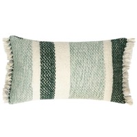 Berber grainy green cushion