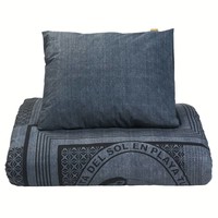 Indigo tucan duvet cover