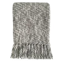 Marble grey throw