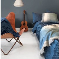 Indigo tucan duvet cover