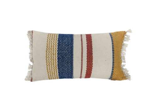 Multicolor boucle miracle cushion