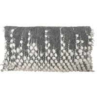 Drops rectangle cushion grey 40x70