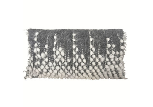 Drops rectangle cushion grey 40x70 (NEW)