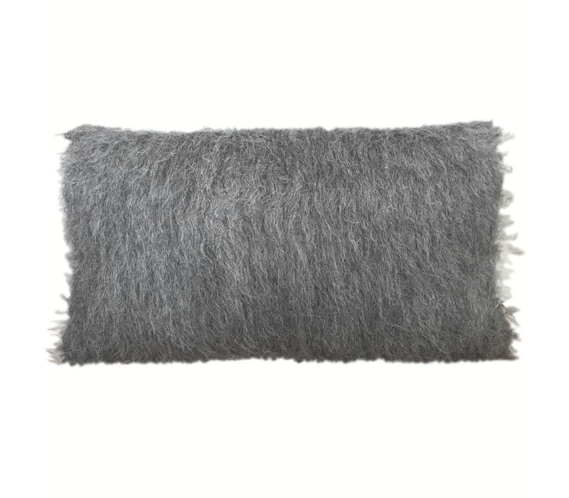 Drops rectangle cushion grey 40x70