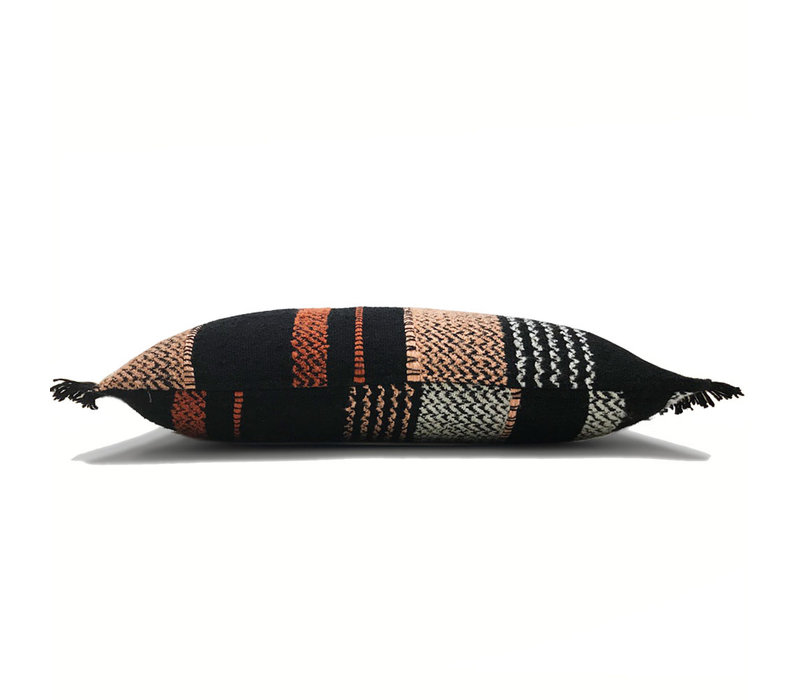 Multicolor black cushion (NEW)