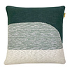 Sunset knitted cushion green (NEW)
