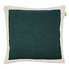 Solid knitted poster cushion green (NEW)