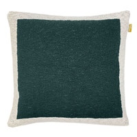 Solid knitted poster cushion green (NEW)