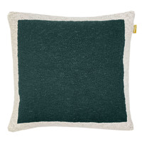 Solid knitted poster cushion green (NEW)