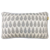 Botanic mini knitted cushion light grey (NEW)