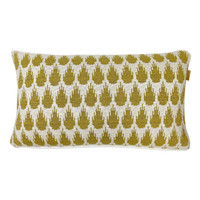 Botanic mini knitted cushion gold (NEW)