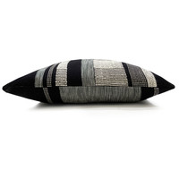 Black texture cushion square (NEW)