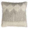 Floor cushion 100% wool diamond grey 90x90