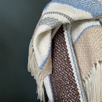 Multicolor seasight boucle throw