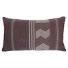 Crafty chestnut brown cushion rectangle