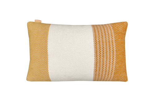 Festivity wool cushion yellow rectangle  new
