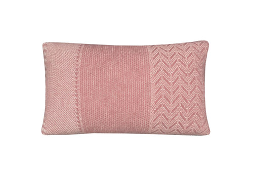 Uptown wool cushion pink rectangle new