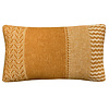 Uptown wool cushion ocre rectangle
