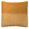 Uptown wool cushion ocre square