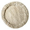 Eboya offwhite round rug