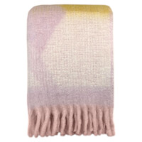 Zapotec soft lilac recycled throw