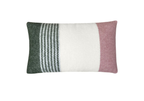 Festivity wool cushion dawn pink rectangle