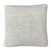 Easy nature wool cushion grey square