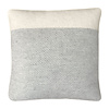 Easy nature wool cushion grey square