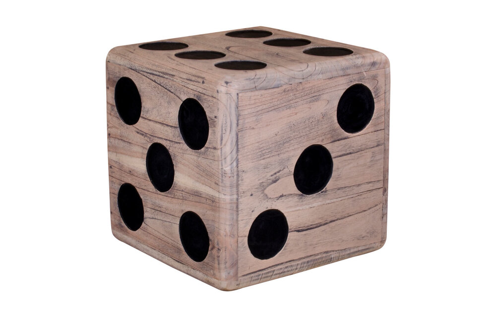 Cubo Kruk - Kruk in natuurlijk Mindi hout