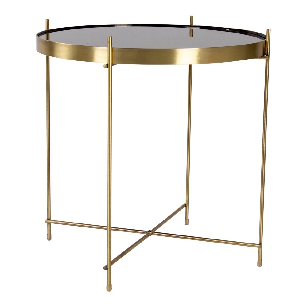 Moderne gouden salontafel 