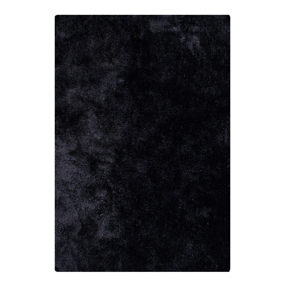 Moderne vloerkleed in zwart 