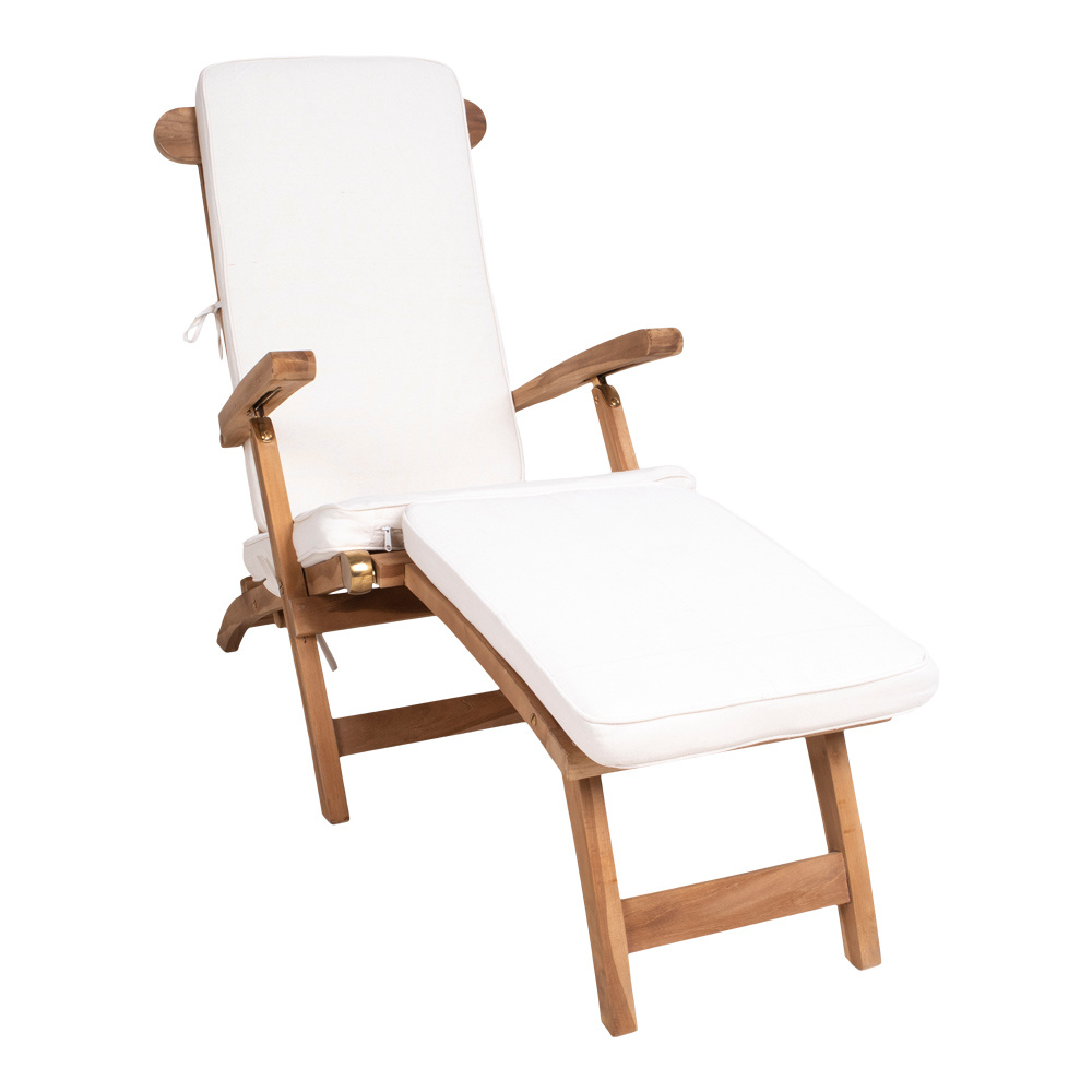 Kussen voor ligstoel in wit 