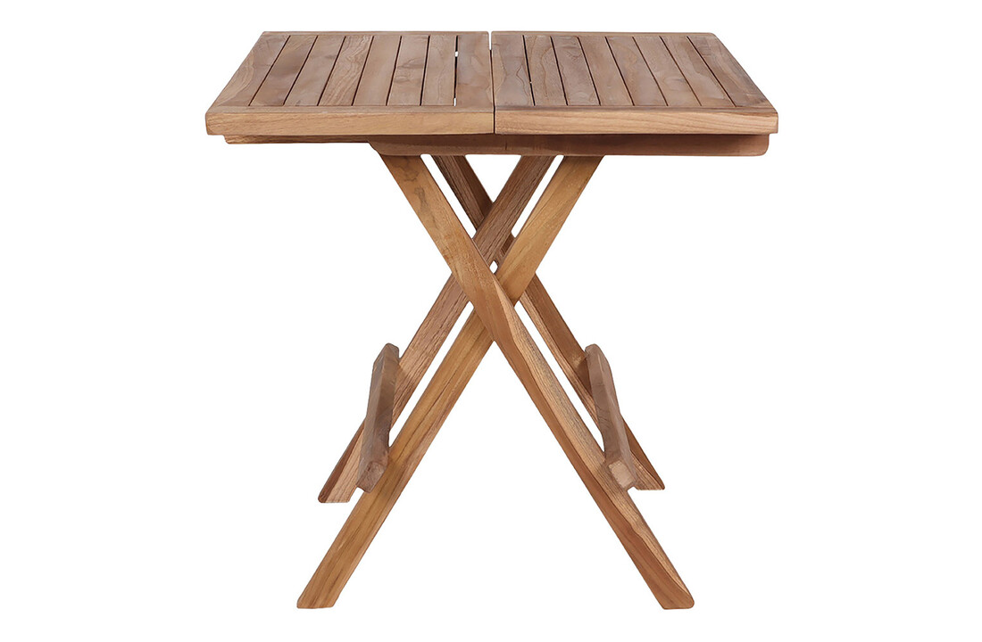 Bijzettafel van teakhout "Billy" - L50xB50xH50 CM