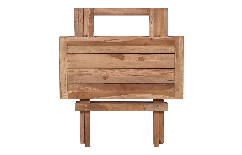 Bilbao Bijzettafel - Bijzettafel van teakhout 50x50x50cm