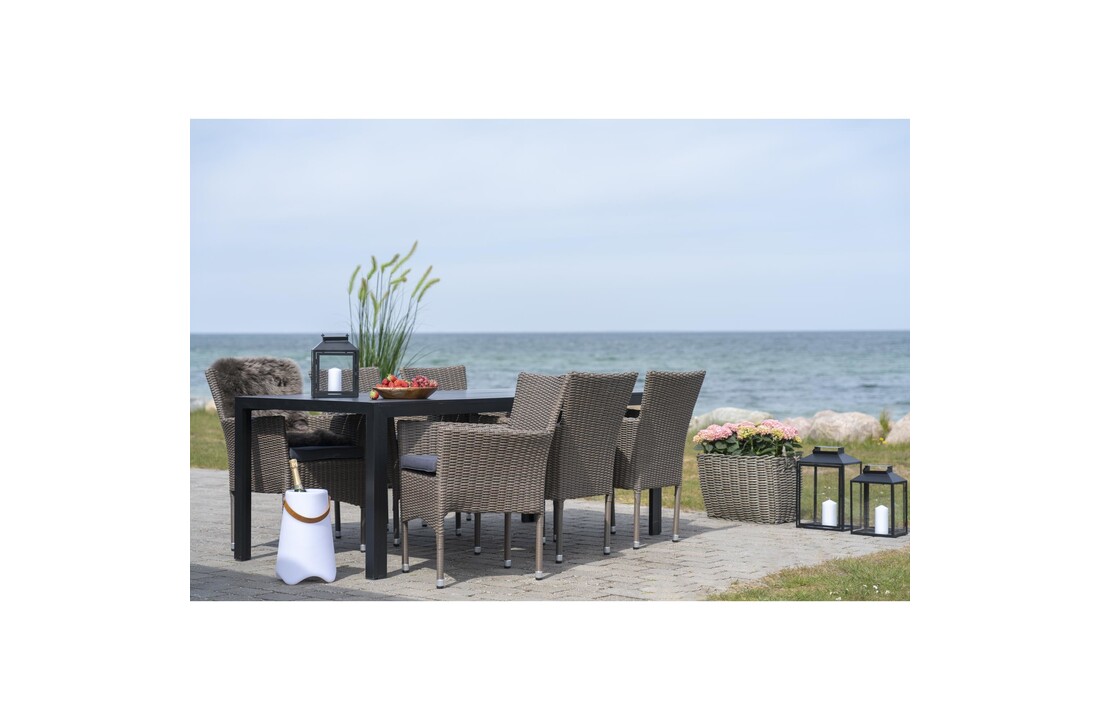 Moderen witte ''Bristol'' LED Wijnkoeler - 2 stuks