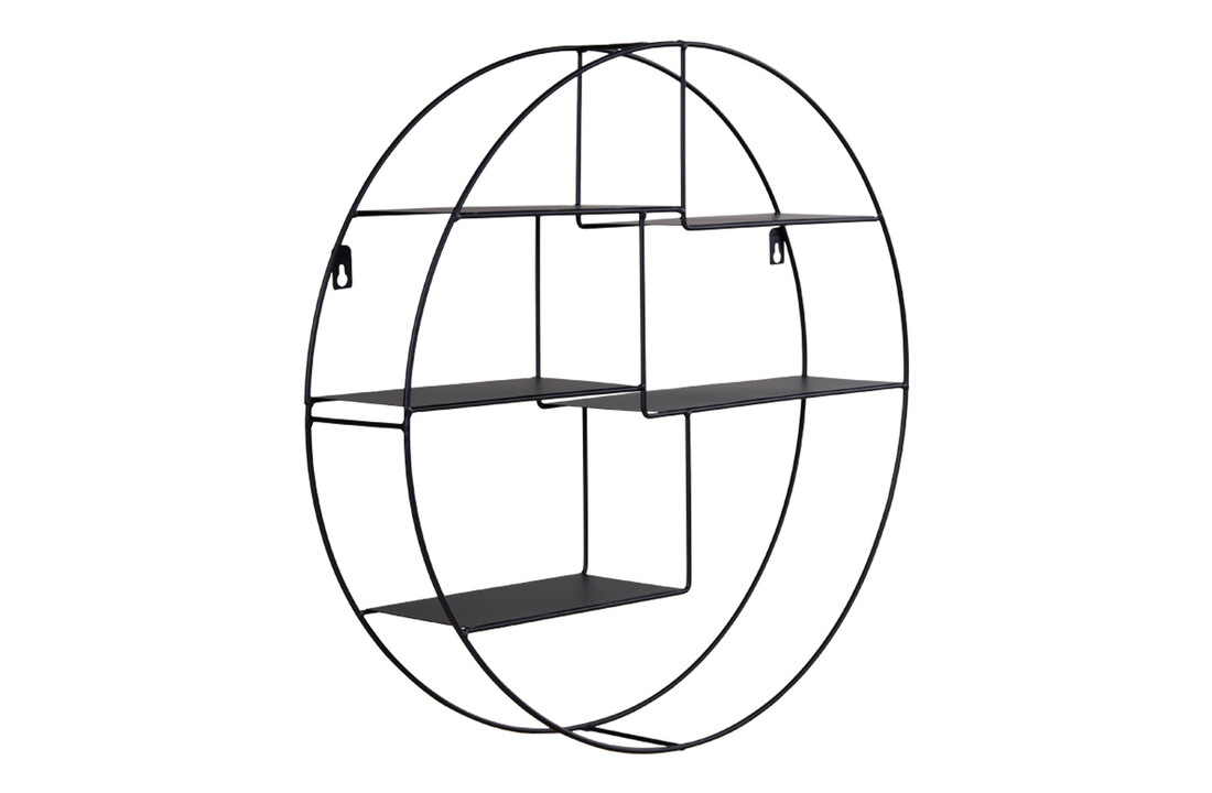 Genk Plank - Plank met zwart rond frame