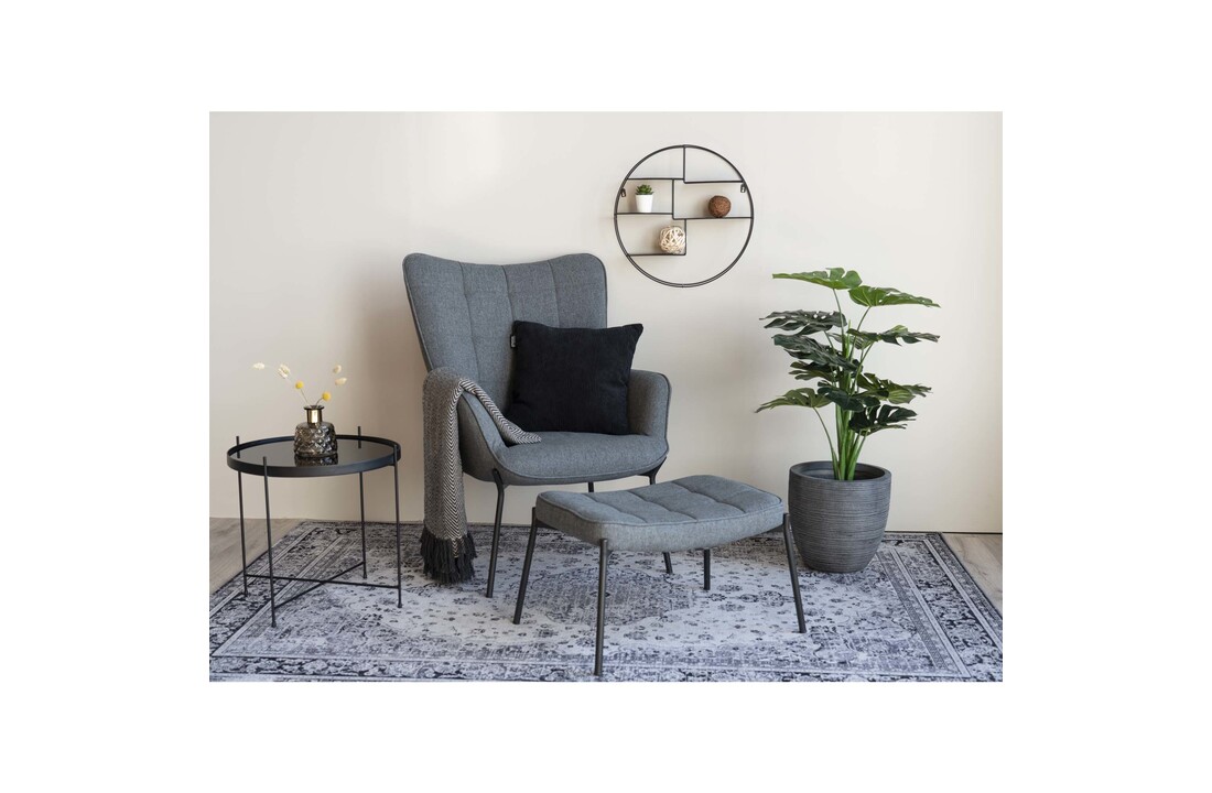 Genk Plank - Plank met zwart rond frame