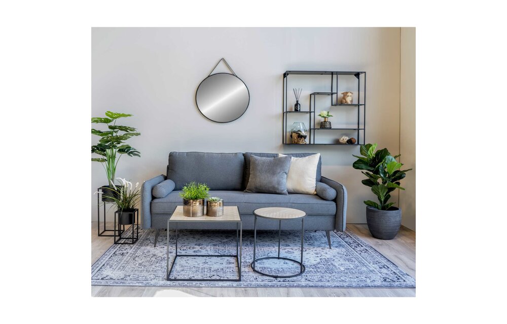 Havana Vloerkleed - Vloerkleed in zwart en wit 160x230 cm