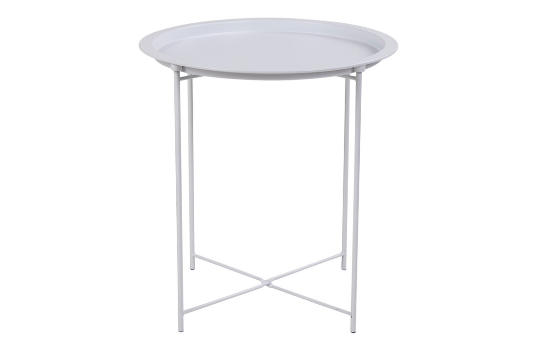 Witte bijzettafel ''Bastia'' - L47B47H50CM