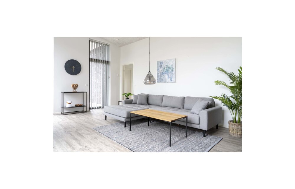 Lugano Salontafel - Salontafel van geolied eik 110x60 cm