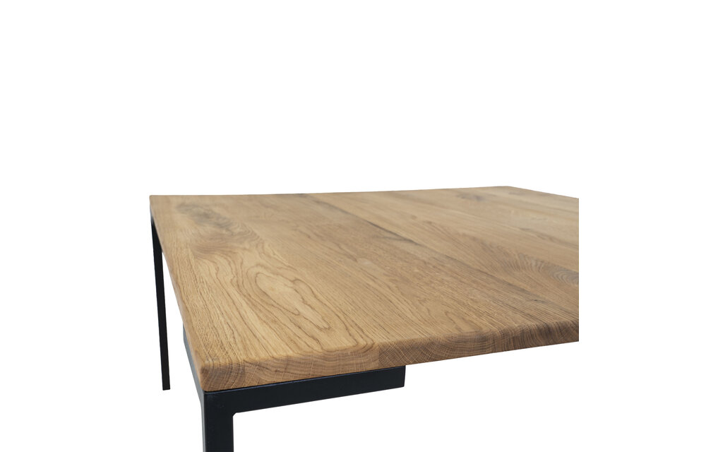 Lugano Salontafel - Salontafel van geolied eik 110x60 cm