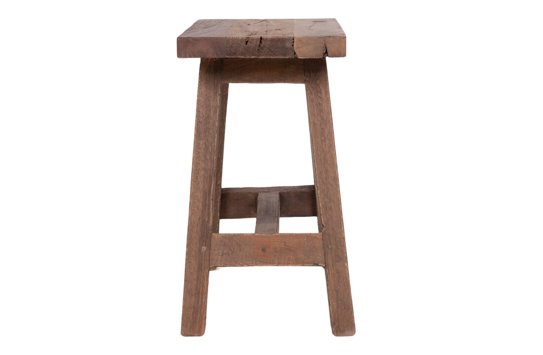 Klassieke houten ''Barcelona'' Bank - L50xB25xH45 cm