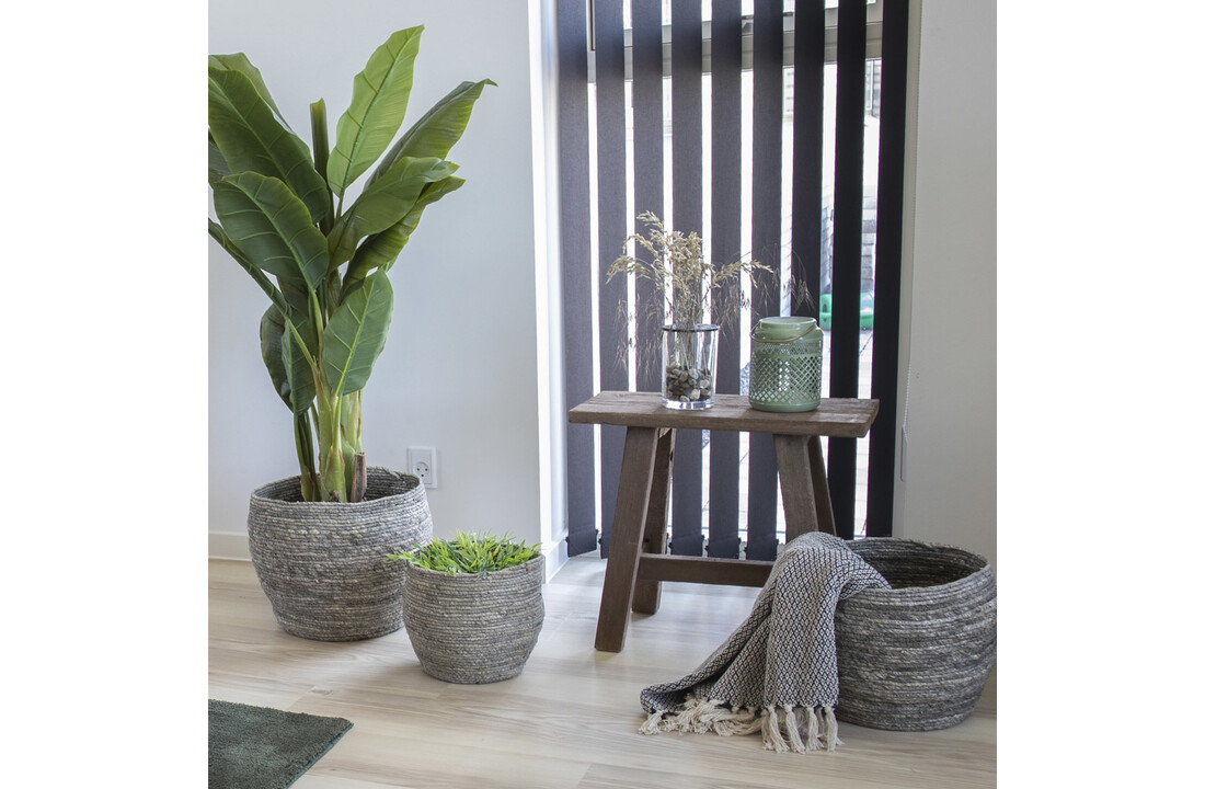 Klassieke houten ''Barcelona'' Bank - L50xB25xH45 cm