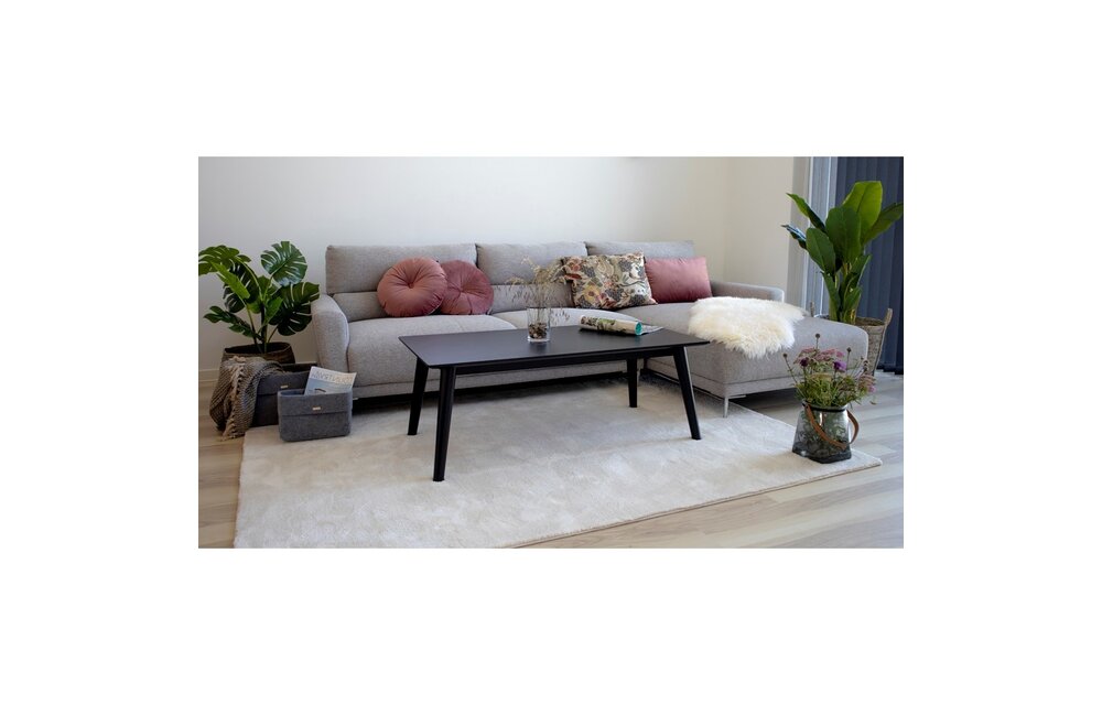 Ascoli Lounge Bank - Bank in lichtgrijs - rechts gericht 277x165/99xH86 cm