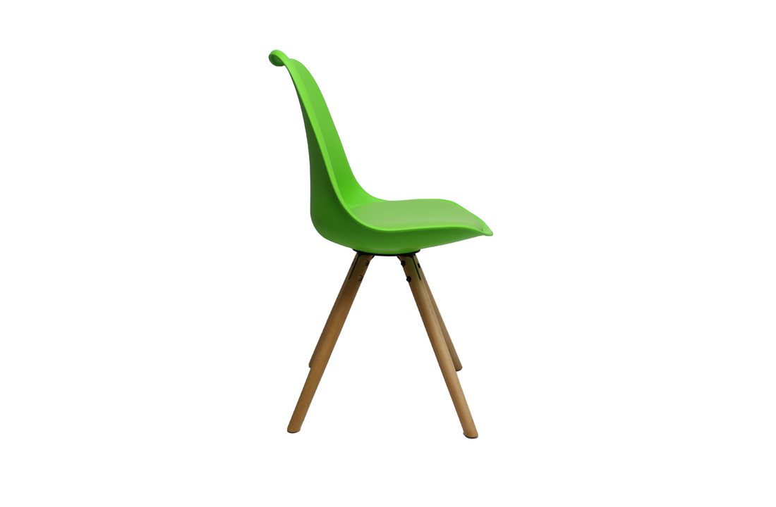 Scandinavische lime ''Brandy'' eetkamerstoel - B48xD48xH83 cm