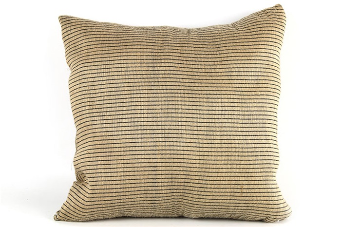 Moderne kussen in het goud 