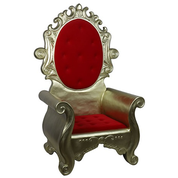 Industriële rode %27%27Rubens%27%27 stoel - 45 cm zithoogte