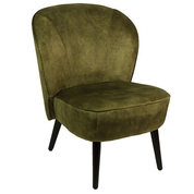 Industriële groene %27%27Denver%27%27 Cocktail stoel - L60xB69,5xH76 cm